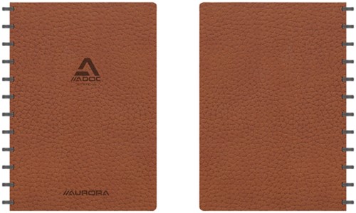 Schrift Adoc Business A4 lijn 144blz 90gr bruin