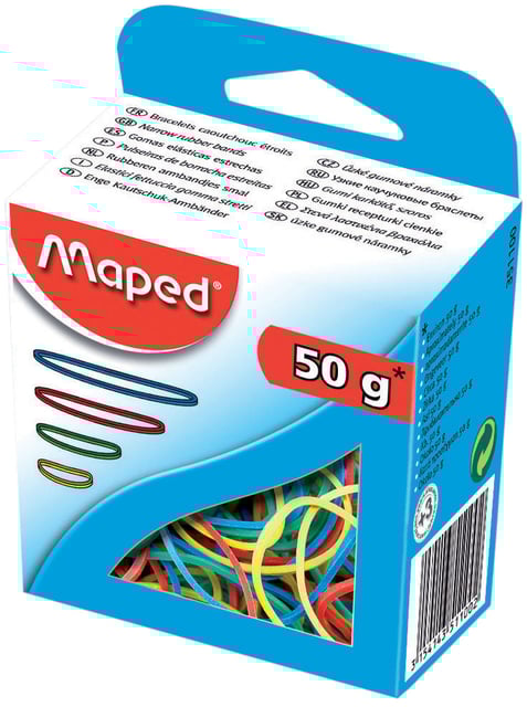 Elastiek Maped 50 gram assorti afbeelding
