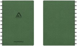 Schrift Adoc Business A4 ruit 5x5mm 144blz 90gr groen