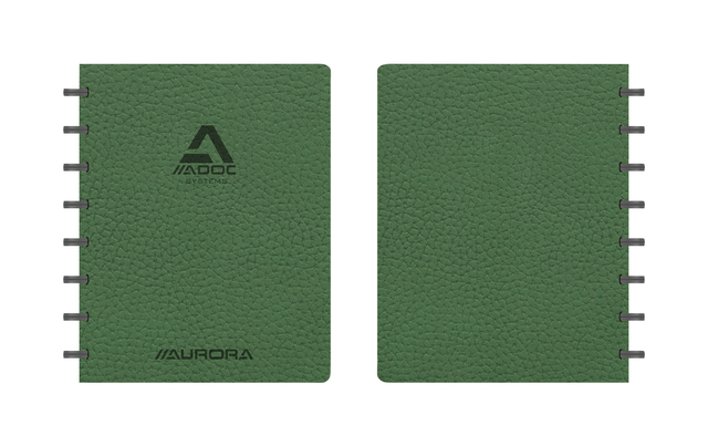 Schrift Adoc Business A5 lijn 144blz 90gr groen afbeelding