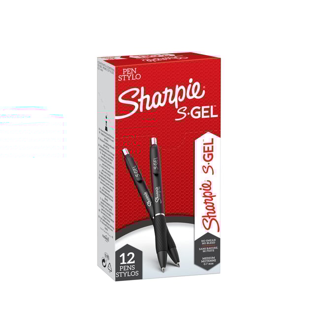Gelschrijver Sharpie S-gel medium blauw afbeelding