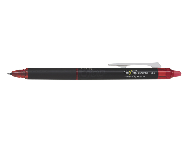 Rollerpen PILOT friXion Synergy point clicker fijn rood afbeelding