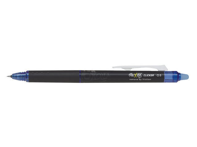 Rollerpen PILOT friXion Synergy point clicker fijn blauw afbeelding