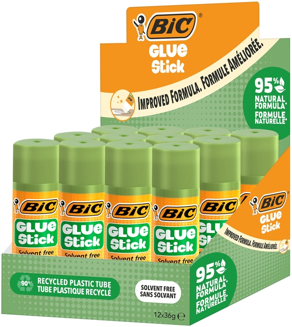 Lijmstift Bic ecolutions 36gr doosà 9+3 gratis