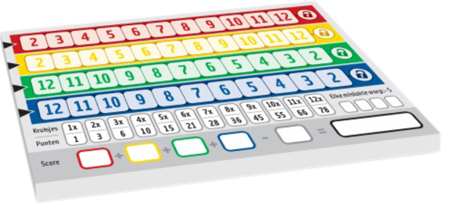 Qwixx scorebloks — Foto 2 van 2