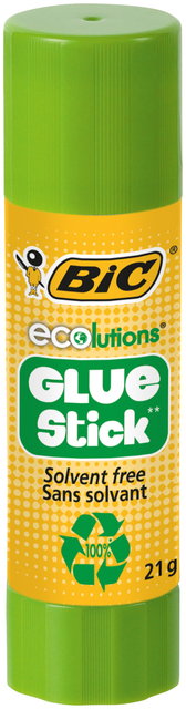 Lijmstift Bic ecolutions 21gr doos à 12+8 gratis — Foto 2 van 2