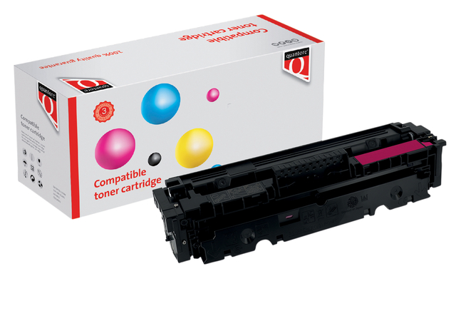 Tonercartridge Quantore alternatief tbv HP W2033X 415X rood afbeelding