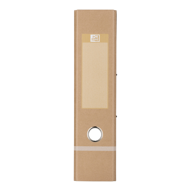 Ordner Oxford Touareg A4 80mm karton naturel/wit — Foto 2 van 2