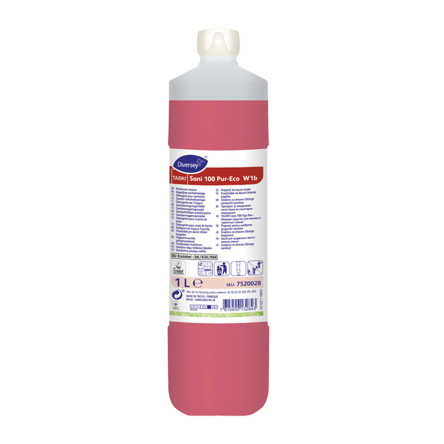 Sanitairreiniger TASKI 100 pur-eco 1 liter afbeelding