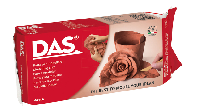 Klei DAS air hardening terracotta 1kg afbeelding