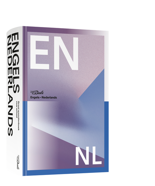 Woordenboek van Dale groot Engels-Nederlands school blauw afbeelding
