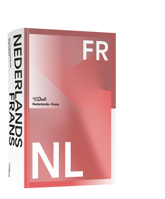 Woordenboek van Dale groot Nederlands-Frans school rood afbeelding