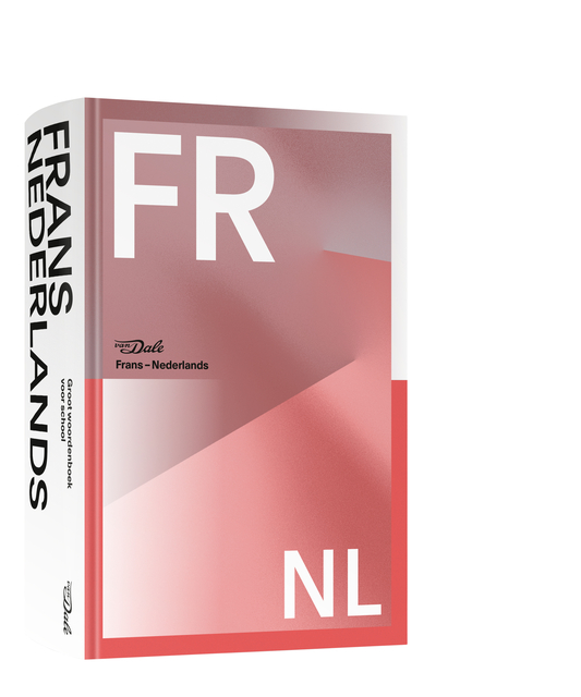 Woordenboek van Dale groot Frans-Nederlands school rood afbeelding