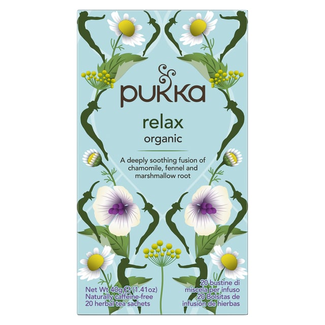 Thee Pukka relax 20 zakjes afbeelding