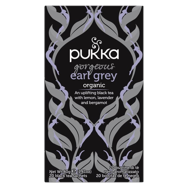 Thee Pukka gorgeous earl grey 20 zakjes afbeelding