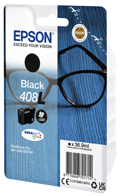 Inktcartridge Epson T09K140 408L zwart afbeelding