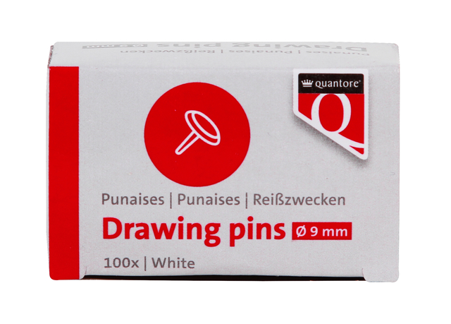 Punaises Quantore 100 stuks wit afbeelding