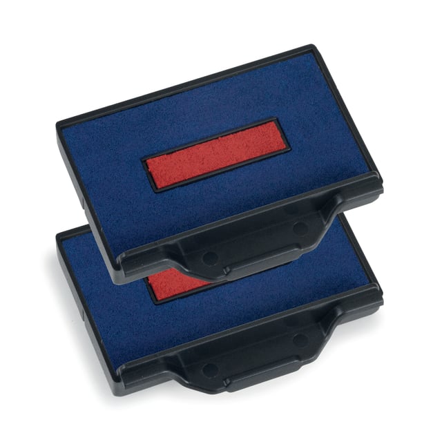 Stempelkussen Trodat Professional 6/53/2 2 stuks blauw en rood afbeelding