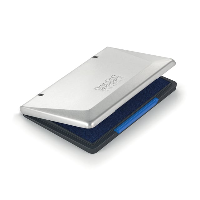 Inktkussen Trodat metaal 9052M 110x70mm blauw afbeelding