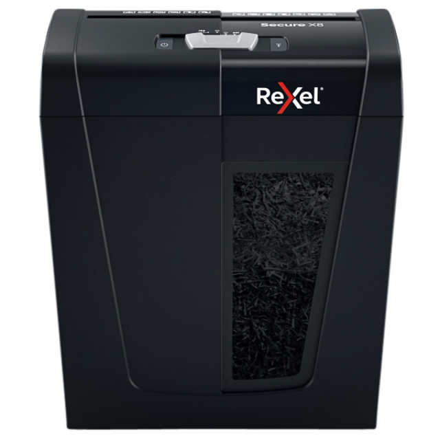 Papiervernietiger Rexel Secure X8 P4 snippers 4x40mm afbeelding