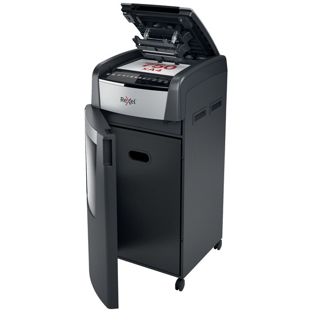 Papiervernietiger Rexel Optimum Auto+ 750M P5 snippers 2x15mm — Foto 2 van 2