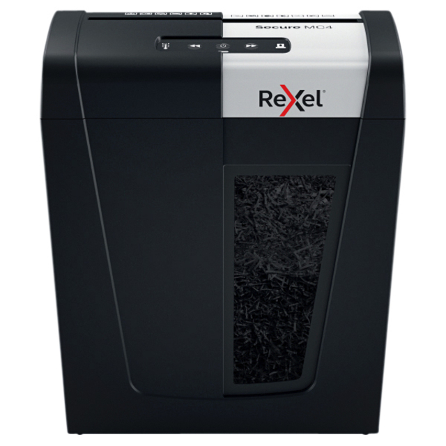 Papiervernietiger Rexel Secure MC4 P5 snippers 2x15mm afbeelding