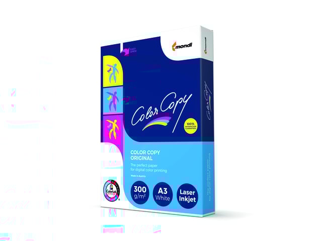 Laserpapier Color Copy A3 300gr wit 125 vel afbeelding