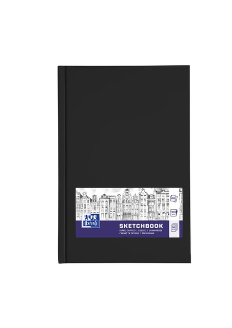 Dummyboek Oxford A6 96 vel 100 gram zwart afbeelding