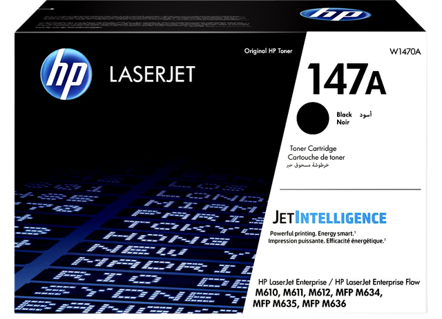 Tonercartridge HP 147A W1470A zwart afbeelding
