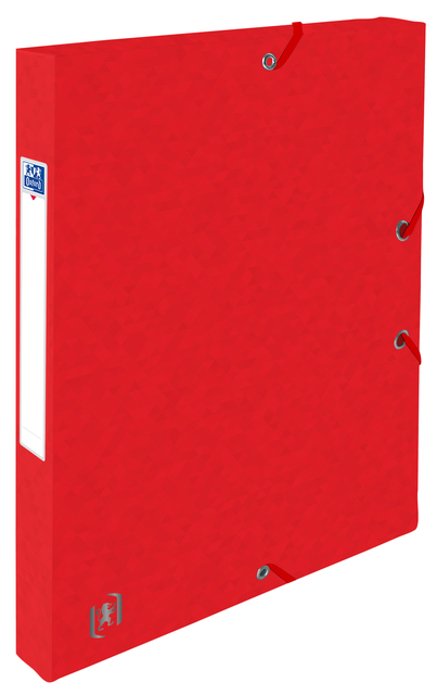 Elastobox Oxford Top File+ A4 25mm rood afbeelding