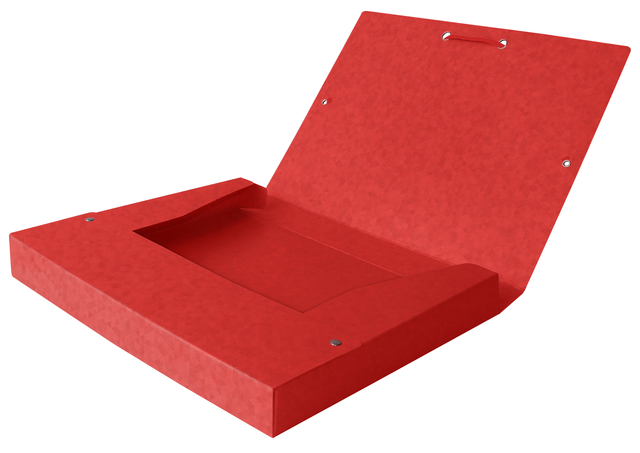 Elastobox Oxford Top File+ A4 25mm rood — Foto 2 van 2
