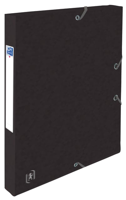 Elastobox Oxford Top File+ A4 25mm zwart afbeelding