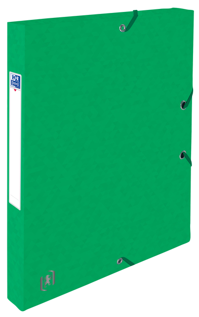 Elastobox Oxford Top File+ A4 25mm groen afbeelding