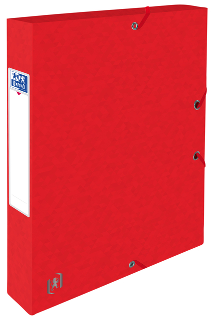 Elastobox Oxford Top File+ A4 40mm rood afbeelding