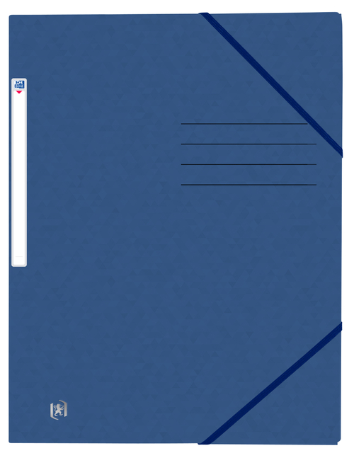 Elastomap Oxford Top File+ A4 donkerblauw afbeelding