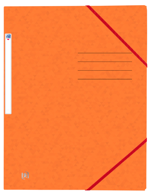 Elastomap Oxford Top File+ A4 oranje afbeelding