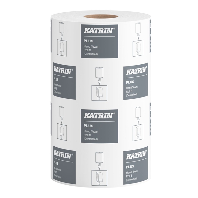 Poetspapier Katrin Plus klein 1-laags 435 vel wit 64427 afbeelding