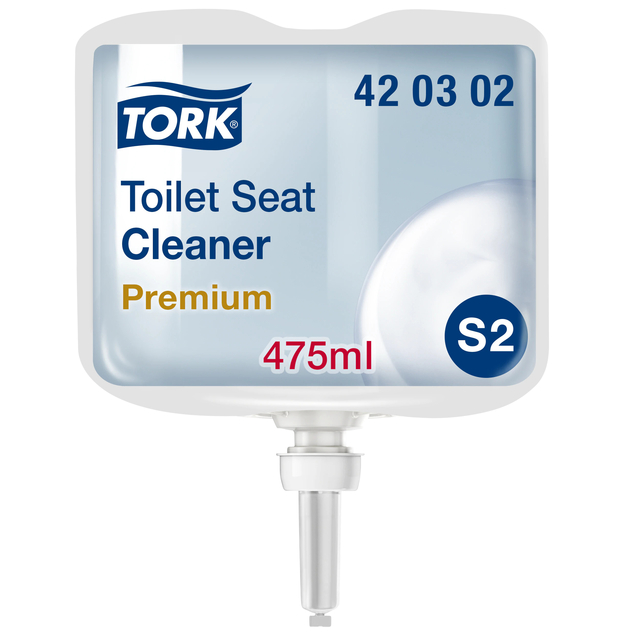 Toiletbrilreiniger Tork S2 475ml 420302 afbeelding
