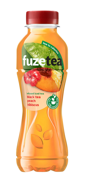 Frisdrank Fuzetea peach hibiscus petfles 400ml afbeelding