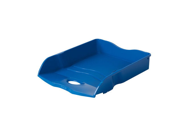 Brievenbak Han Re-LOOP A4 stapel- & nestbaar blauw afbeelding