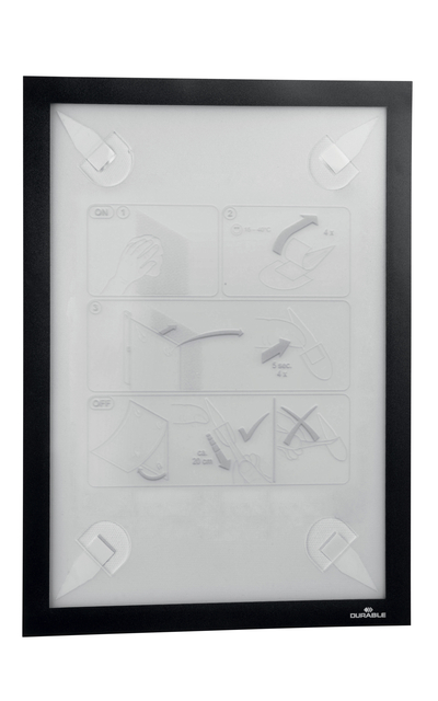 Duraframe Durable 484301 A4 zwart afbeelding