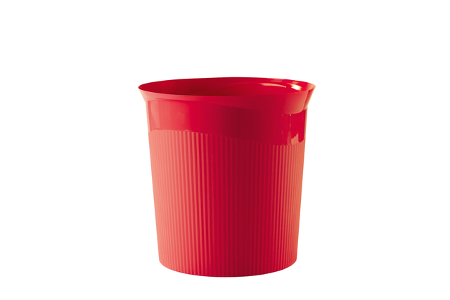Papierbak Han Re-LOOP 13 liter rond rood afbeelding