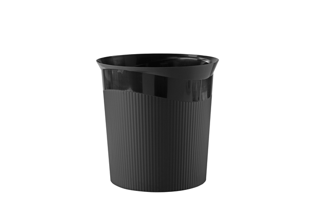 Papierbak Han Re-LOOP 13 liter rond zwart afbeelding