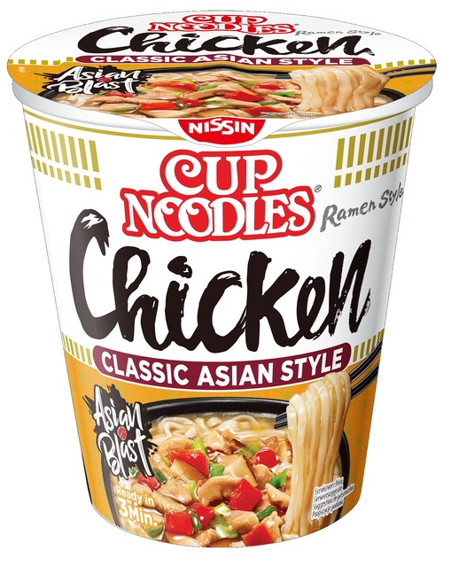 Noodles Nissin tasty chicken cup afbeelding