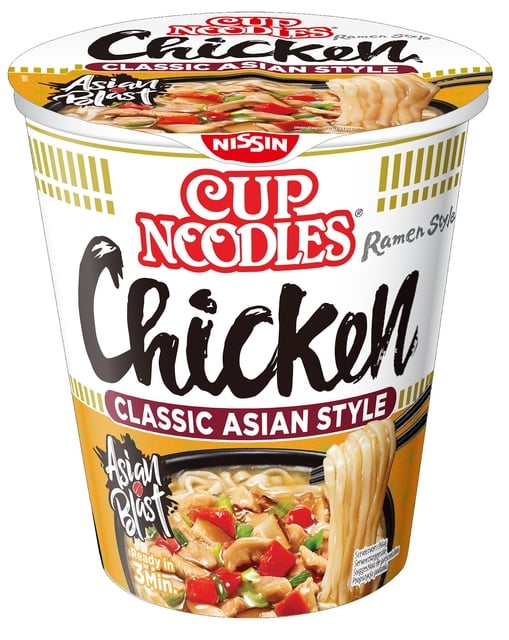 Noodles Nissin tasty chicken cup afbeelding