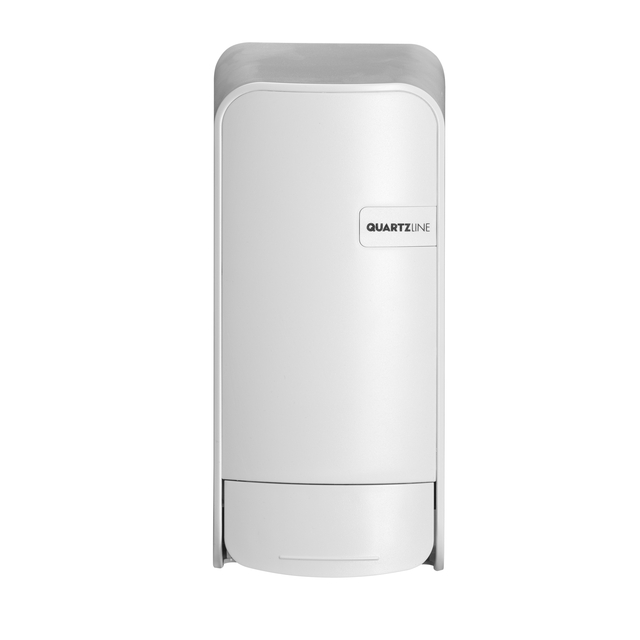 Zeepdispenser Quartzline Q18 vloeibaar 1000ml wit 441202 afbeelding