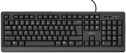 Toetsenbord Trust Primo QWERTY zwart