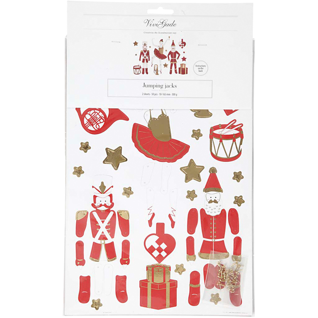 Trekpoppen Creativ Company Kerst afbeelding