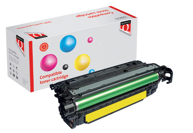 Tonercartridge Quantore alternatief tbv HP 657X CF472X geel afbeelding