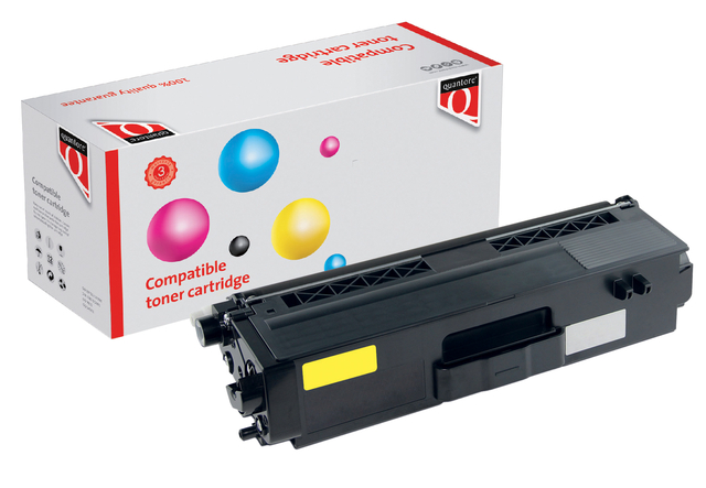Toner Quantore alternatief tbv Brother TN-910Y geel afbeelding
